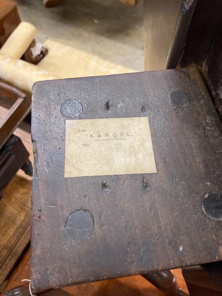 A George III style mahogany circular tripod table (later carved), 73cm diameter, height 70cm